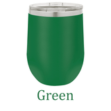 Millen Pond, New Hampshire 12oz Engraved Tumbler