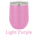 Millen Pond, New Hampshire 12oz Engraved Tumbler