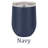 Millen Pond, New Hampshire 12oz Engraved Tumbler