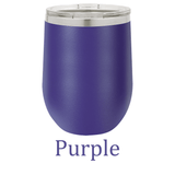 Millen Pond, New Hampshire 12oz Engraved Tumbler