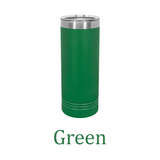 Lake Michigan, Michigan 22oz Slim Engraved Tumbler