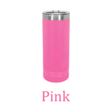 Lake Michigan, Michigan 22oz Slim Engraved Tumbler