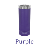 Lake Michigan, Michigan 22oz Slim Engraved Tumbler