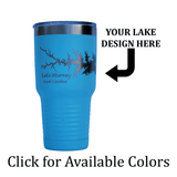 Keystone Lake, Oklahoma 30oz Engraved Tumbler