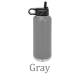 Lake Erie, Canada, Michigan, Ohio, Pennsylvania, and New York 32oz Engraved Water Bottle