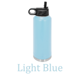 Hamilton Lake, Indiana 32oz Engraved Water Bottle