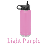 Highland Lake, New Hampshire 32oz Engraved Water Bottle