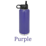 Long Lake, Maine 32oz Engraved Water Bottle