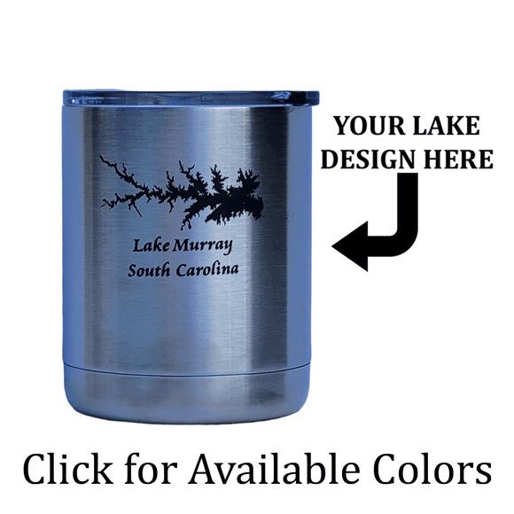 Lake Red Rock, Iowa 10oz Engraved Tumbler