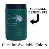 Lake Tahoe, California and Nevada Engraved Can Koozie