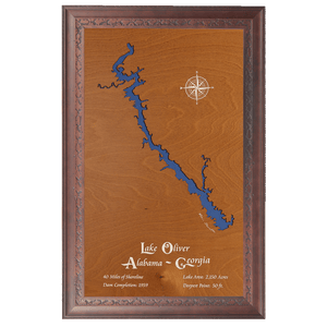 Lake Oliver, Alabama and Georgia