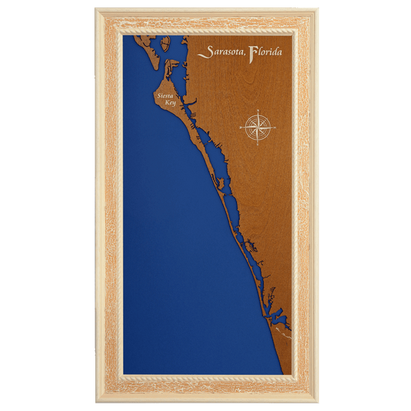 Magnete Key West Florida Icons In MDF 5,7 X 8,9 Cm - Souvenir In Legno - 5