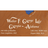 Walter F George Lake, Georgia and Alabama
