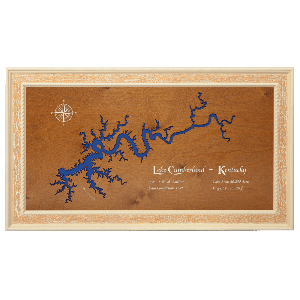 Lake Cumberland, Kentucky Custom Crafted Silhouettes