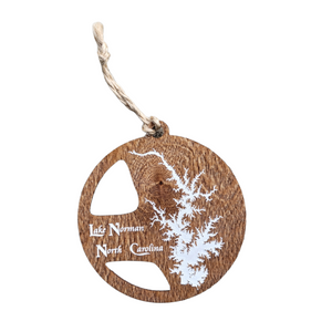 Lake Norman, North Carolina Wooden Ornament