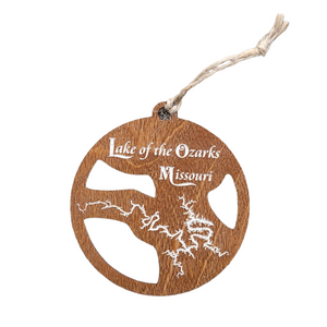 Lake of the Ozarks, Missouri Wood Ornament