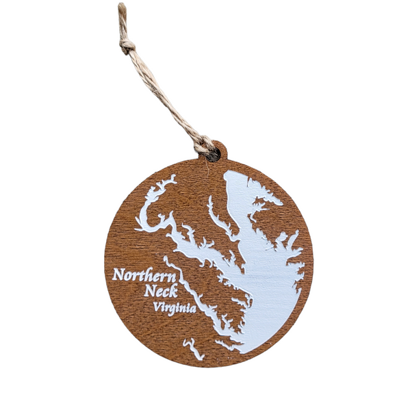 Northern Neck, Virginia Wooden Ornament