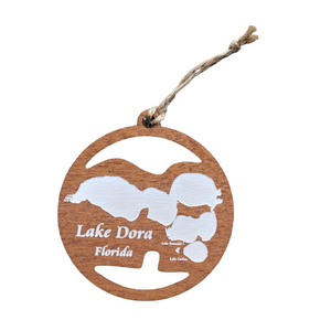 Lake Dora, Florida Wooden Ornament