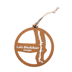 Lake Blackshear, Georgia Wooden Ornament