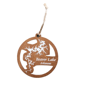 Beaver Lake, Arkansas Wooden Ornament